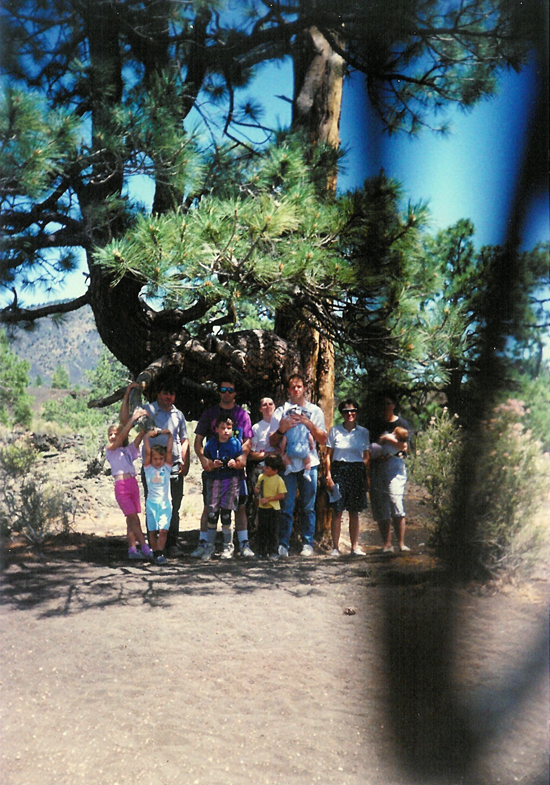 1992 White Family Reunion at Sunset Crater Volcano National Monument